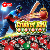 Cricket Ball Roulette live table on BB56